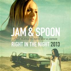 Amfree — Right In The Night (David May Vs. Amfree Radio Edit Feat. Nate)